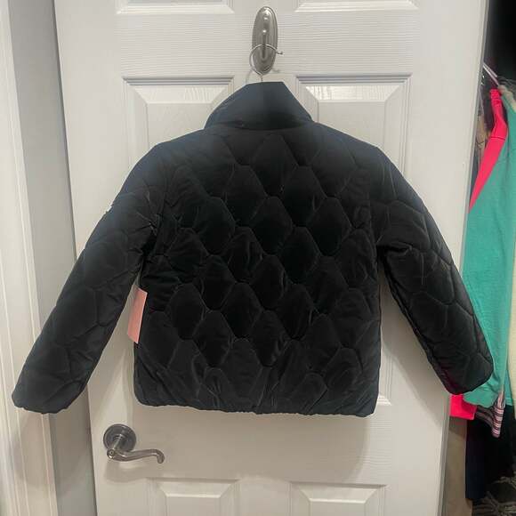 Juicy Couture Girls' Black Quilted Jacket Youth Size small - Picture 14 of 16